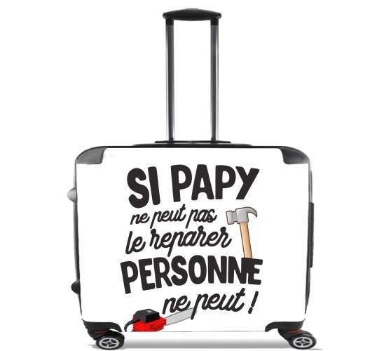  Si papy ne peut pas le reparer personne ne peut for Wheeled bag cabin luggage suitcase trolley 17" laptop