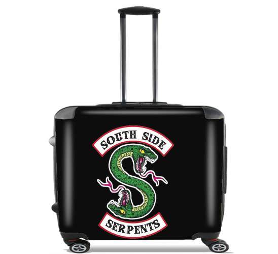  South Side Serpents for Wheeled bag cabin luggage suitcase trolley 17" laptop