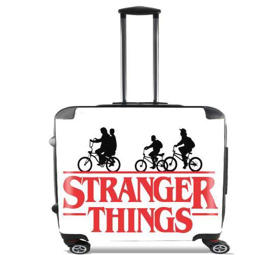  Stranger Things by bike for Wheeled bag cabin luggage suitcase trolley 17" laptop