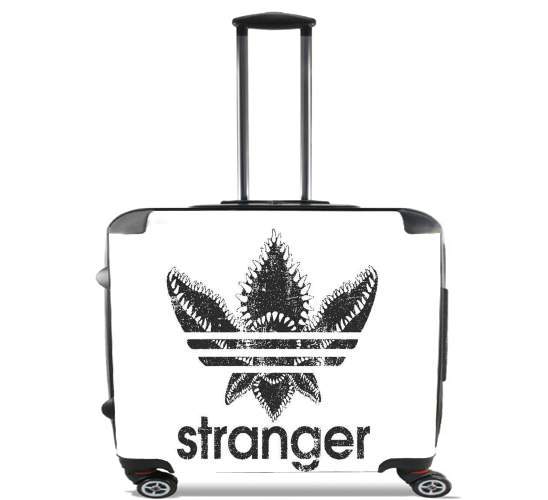  Stranger Things Demogorgon Monster JOKE Adidas Parodie Logo Serie TV for Wheeled bag cabin luggage suitcase trolley 17" laptop