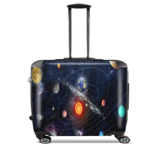  Systeme solaire Galaxy for Wheeled bag cabin luggage suitcase trolley 17" laptop