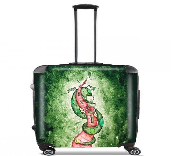  The Dragon and The Tower for Wheeled bag cabin luggage suitcase trolley 17" laptop