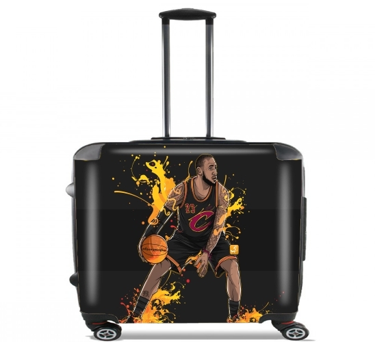  The King James for Wheeled bag cabin luggage suitcase trolley 17" laptop