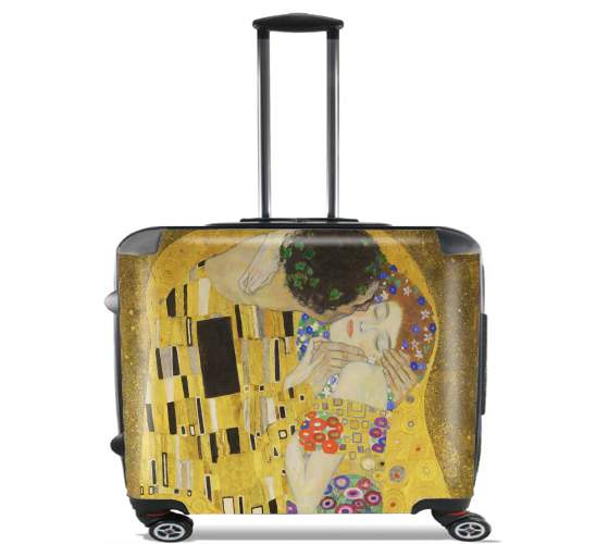  The Kiss Klimt for Wheeled bag cabin luggage suitcase trolley 17" laptop