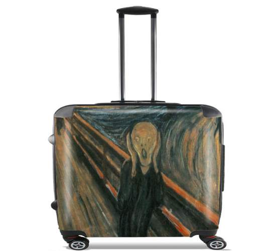  The Scream for Wheeled bag cabin luggage suitcase trolley 17" laptop