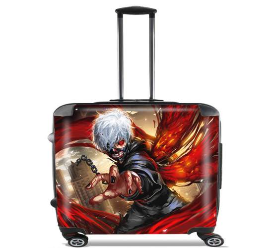  Tokyo Ghoul for Wheeled bag cabin luggage suitcase trolley 17" laptop