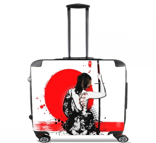  Trash Polka - Female Samurai for Wheeled bag cabin luggage suitcase trolley 17" laptop