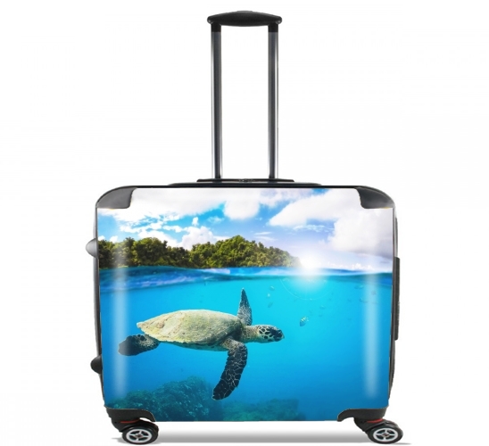  Tropical Paradise for Wheeled bag cabin luggage suitcase trolley 17" laptop