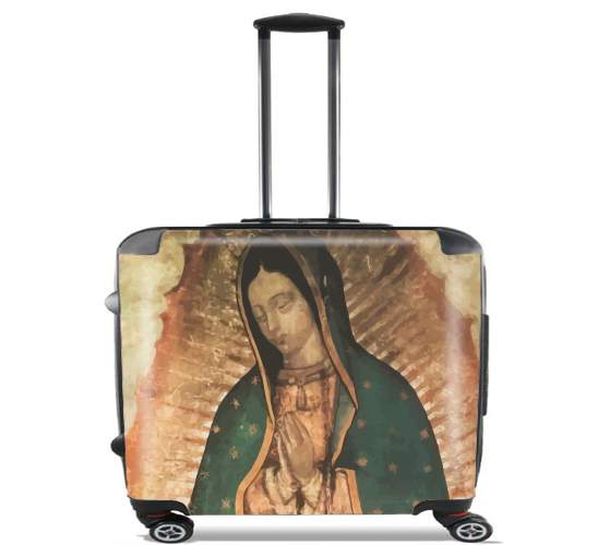  Virgen Guadalupe for Wheeled bag cabin luggage suitcase trolley 17" laptop