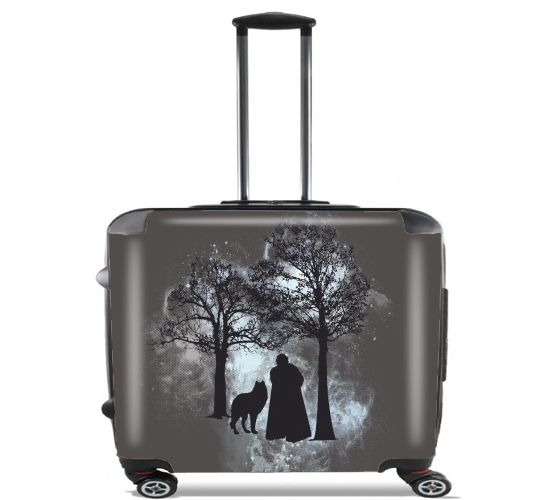  Wolf Snow for Wheeled bag cabin luggage suitcase trolley 17" laptop