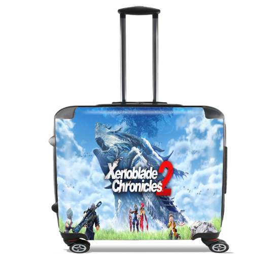  Xenoblade Chronicles 2 for Wheeled bag cabin luggage suitcase trolley 17" laptop