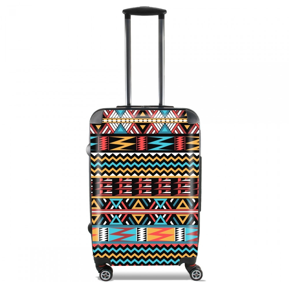  aztec pattern red Tribal for Lightweight Hand Luggage Bag - Cabin Baggage