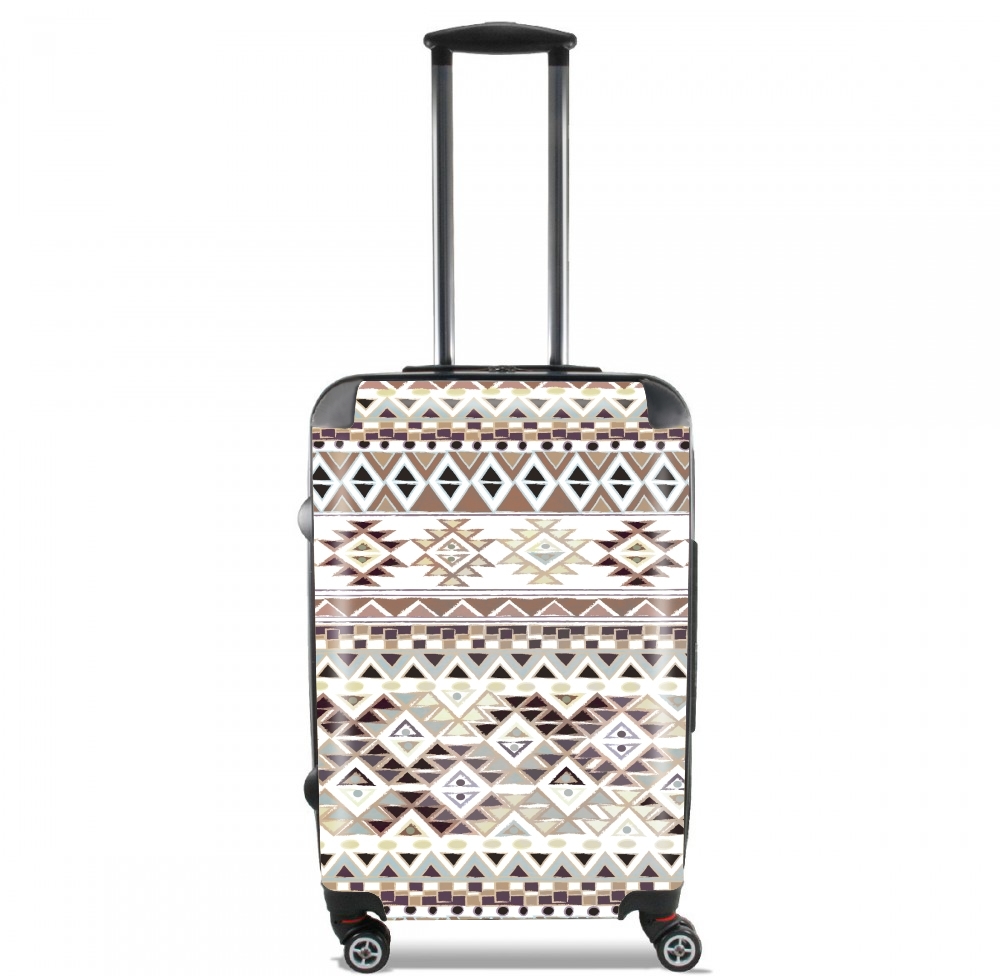  BROWN TRIBAL NATIVE for Lightweight Hand Luggage Bag - Cabin Baggage