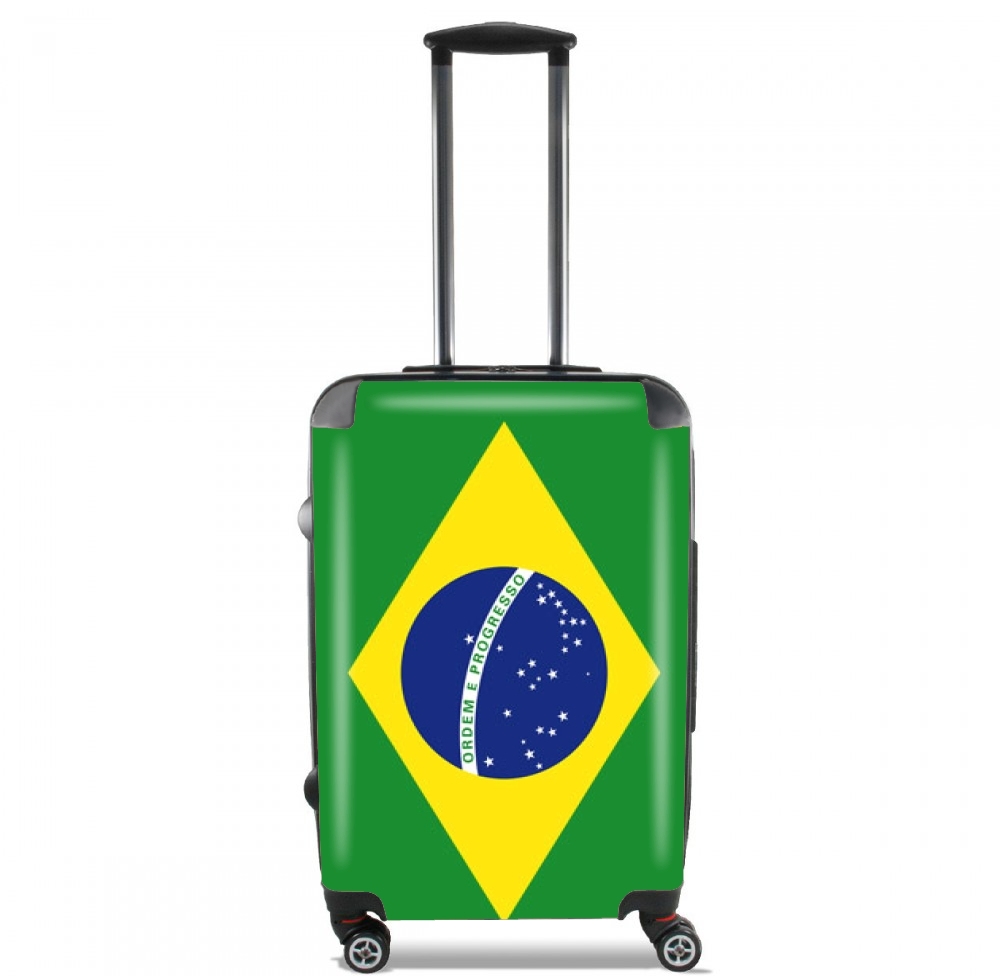  Flag Brasil for Lightweight Hand Luggage Bag - Cabin Baggage