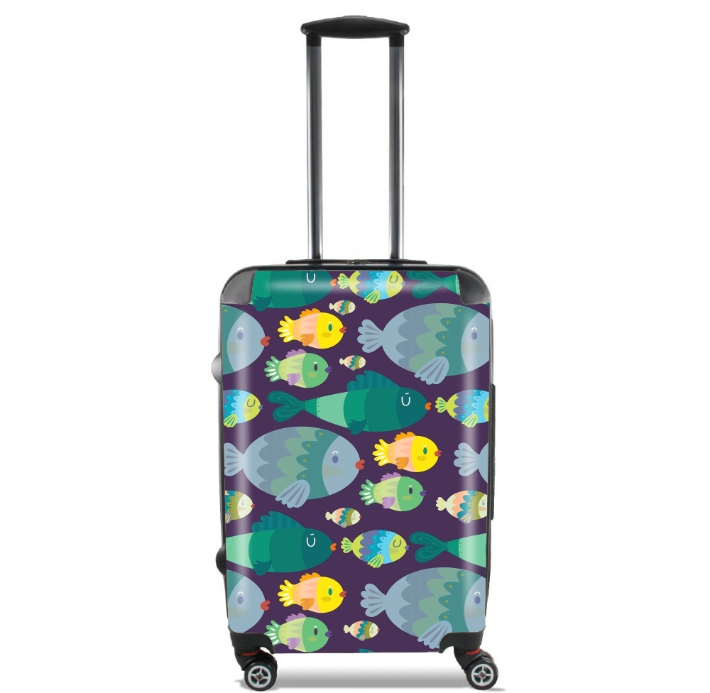  Fish pattern for Lightweight Hand Luggage Bag - Cabin Baggage
