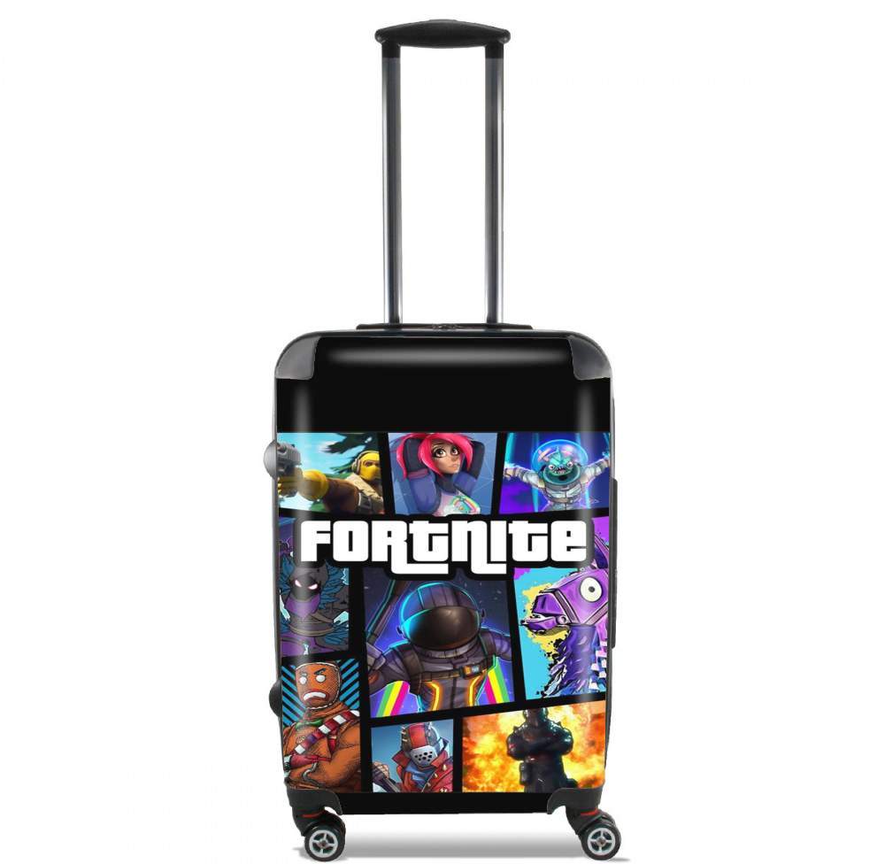  Fortnite - Battle Royale Art Feat GTA for Lightweight Hand Luggage Bag - Cabin Baggage