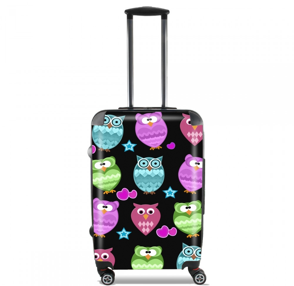  funky owls for Lightweight Hand Luggage Bag - Cabin Baggage