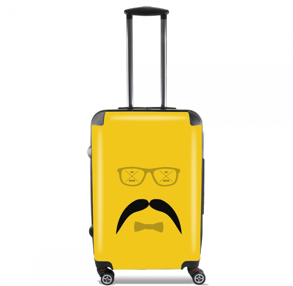  Hipster Face 2 for Lightweight Hand Luggage Bag - Cabin Baggage