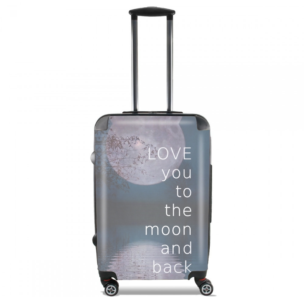  I love you to the moon and back for Lightweight Hand Luggage Bag - Cabin Baggage