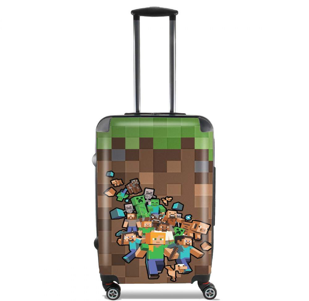  Minecraft Creeper Forest for Lightweight Hand Luggage Bag - Cabin Baggage