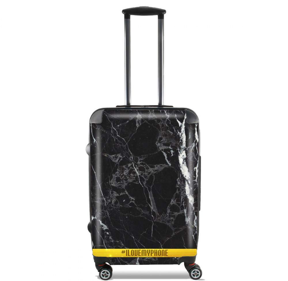  Minimal Marble Black for Lightweight Hand Luggage Bag - Cabin Baggage