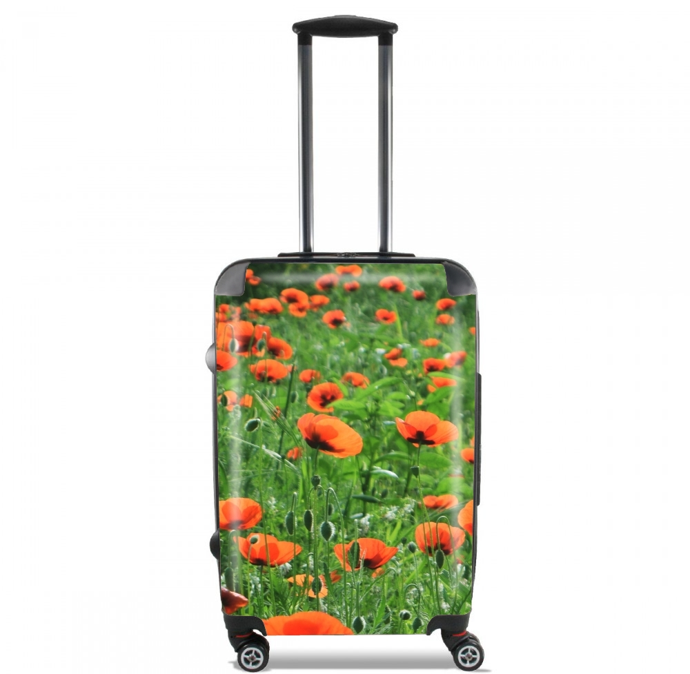  POPPY FIELD for Lightweight Hand Luggage Bag - Cabin Baggage