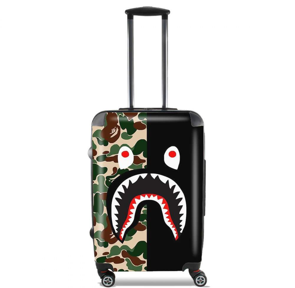  Shark Bape Camo Military Bicolor for Lightweight Hand Luggage Bag - Cabin Baggage