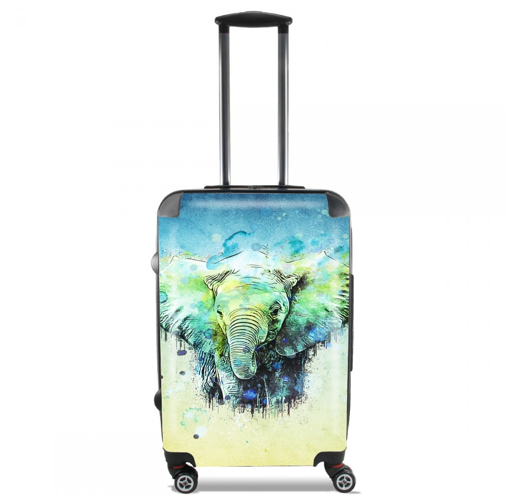  watercolor elephant for Lightweight Hand Luggage Bag - Cabin Baggage