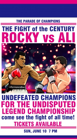 cover Ali vs Rocky