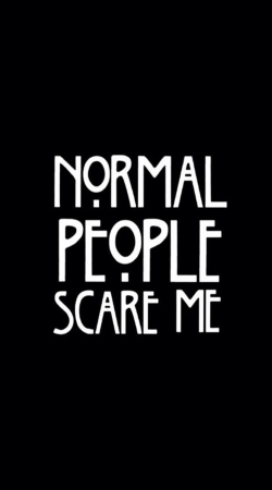cover American Horror Story Normal people scares me