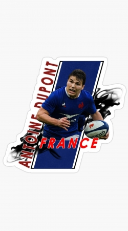 cover Antoine Dupont Rugby French player
