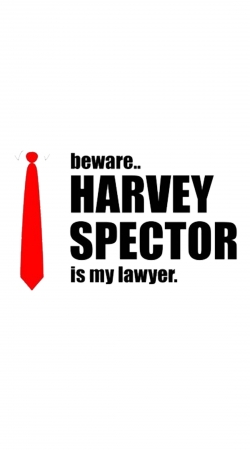 cover Beware Harvey Spector is my lawyer Suits