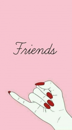 cover BFF Best Friends Pink Friends Side