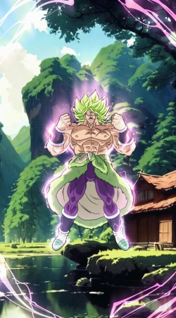 cover Broly Powerful