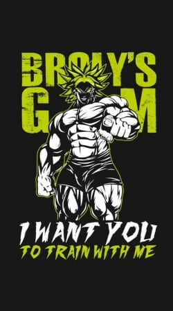 cover Broly Training Gym