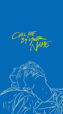 cover Call me by your name
