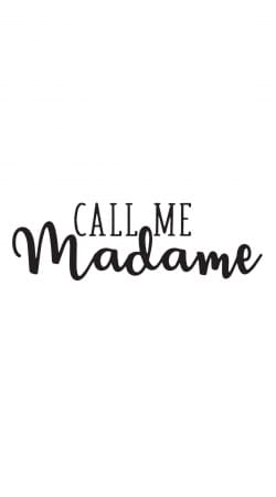 cover Call me madame