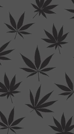 cover Cannabis Leaf Pattern