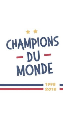 cover Champion du monde 2018 Supporter France