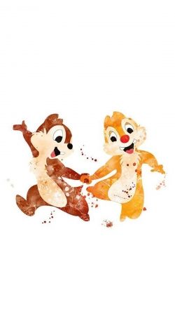cover Chip And Dale Watercolor