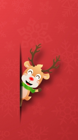 cover Christmas Reindeer