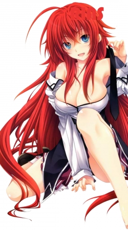cover Cleavage Rias DXD HighSchool