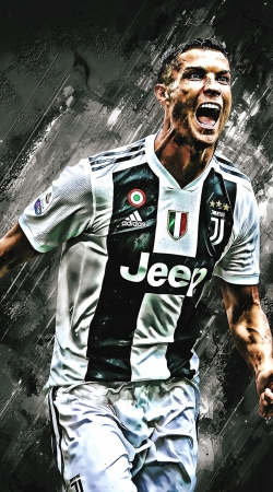 cover Cr7 Juventus Painting Art