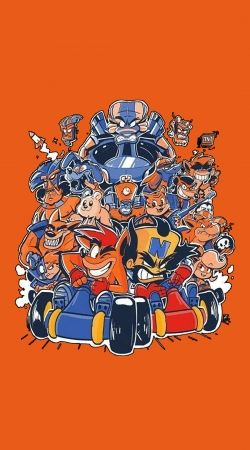 cover Crash Team Racing Fan Art
