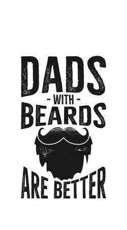 cover Dad with beards are better