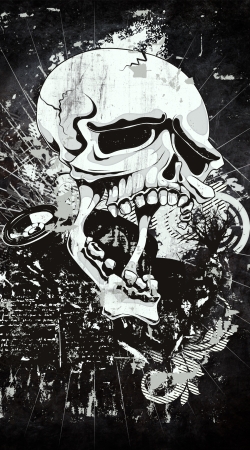 cover Dark Gothic Skull