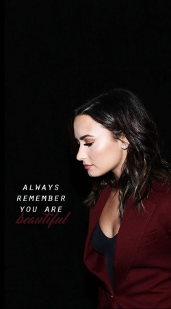 cover Demi Lovato Always remember you are beautiful