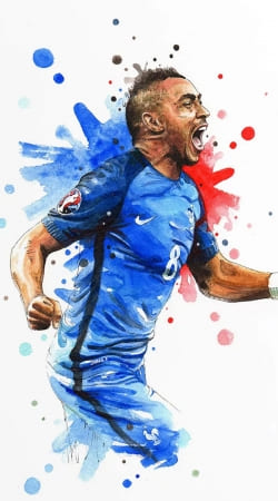 cover Dimitri Payet Fan Art France Team 