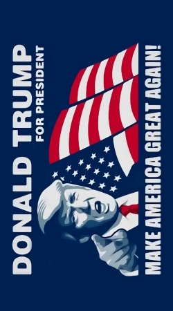 cover Donald Trump Make America Great Again