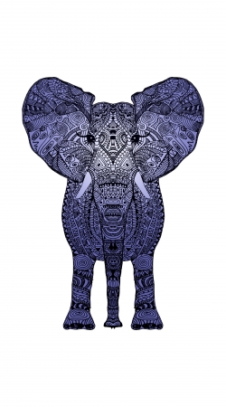 cover Elephant Blue